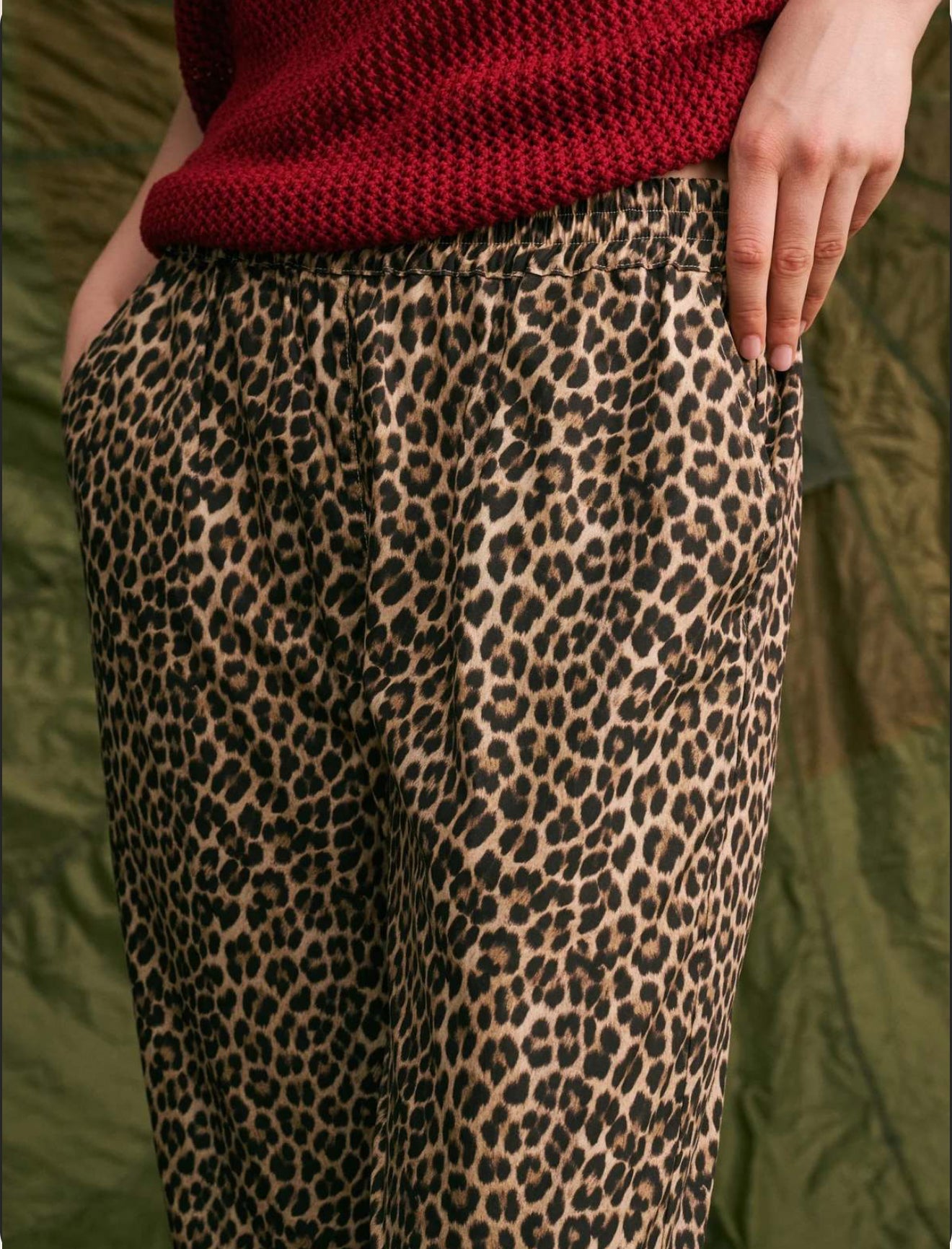 Hod Paris Baobab Leopard Print Pants