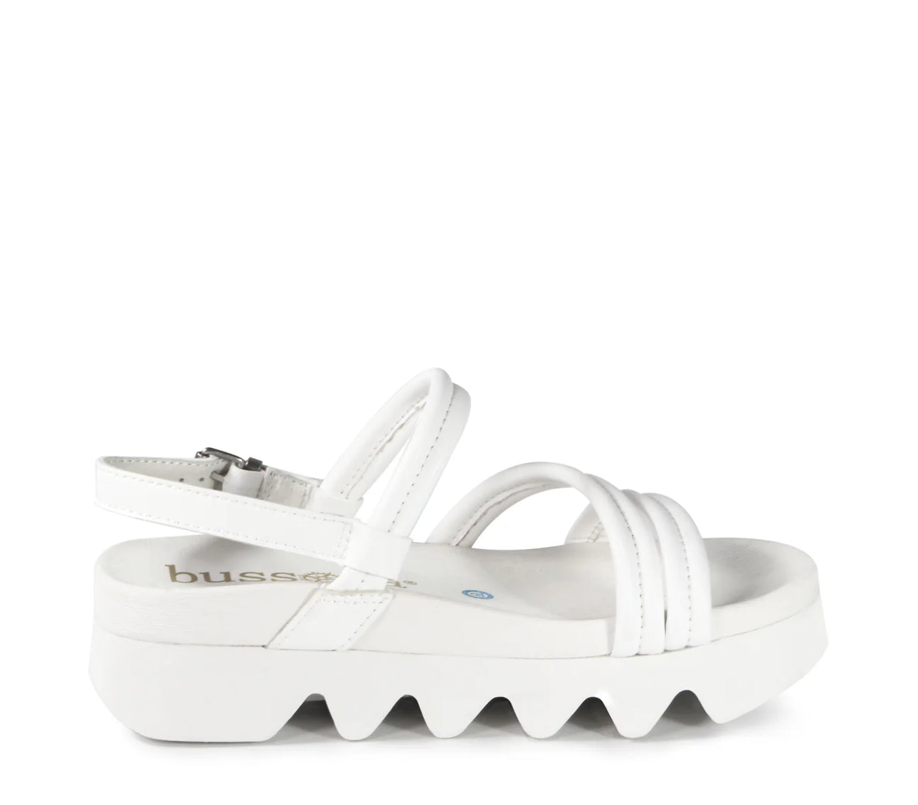 bussola Capri Strappy Sandals (Bianco)