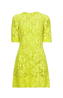 Proenza Schouler Lace Dress - Citron