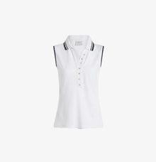 Varley Anvier Performance Polo - White