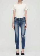 Moussy Vintage Lenwood Skinny Jeans - Blue