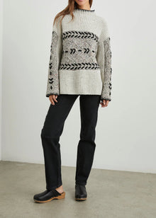 Rails Heather Cables Sweater