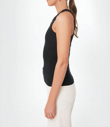 Z Supply Lily Rib Tank - Black