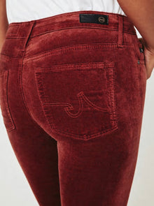 AG Jeans Farrah Skinny - Dark Sangria