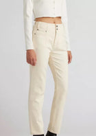 EDWIN Frankie High Rise Relaxed Jean - Alabaster