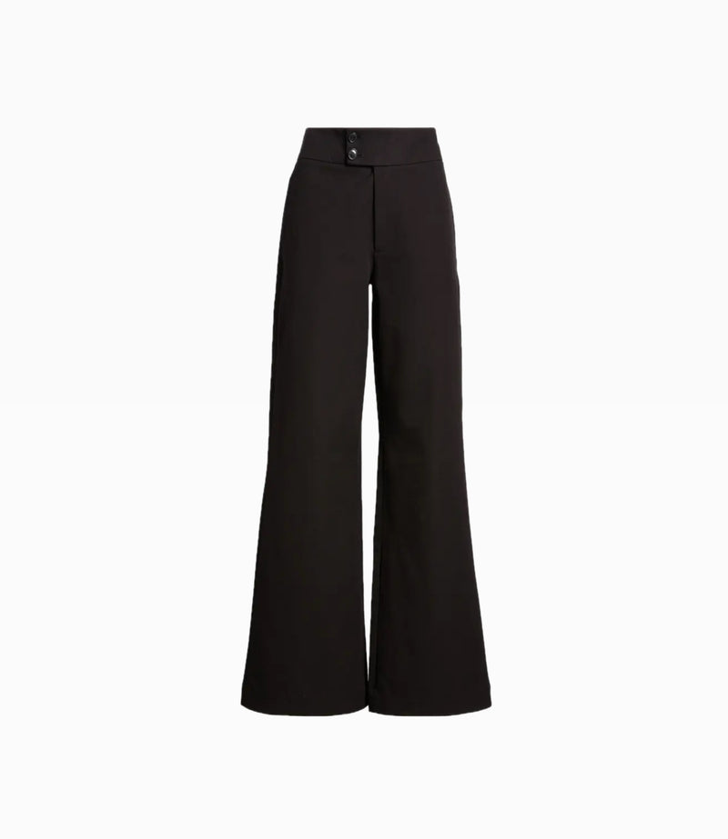 Frame Le Hardy Wide Leg Trouser - Black