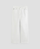 AG Jeans Brinley Mid-Rise Straight - Gallery White