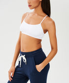 SPLITS59 Loren Seamless Bra - White