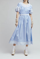 Rentrayage Barnstable Gathered Dress - Blue