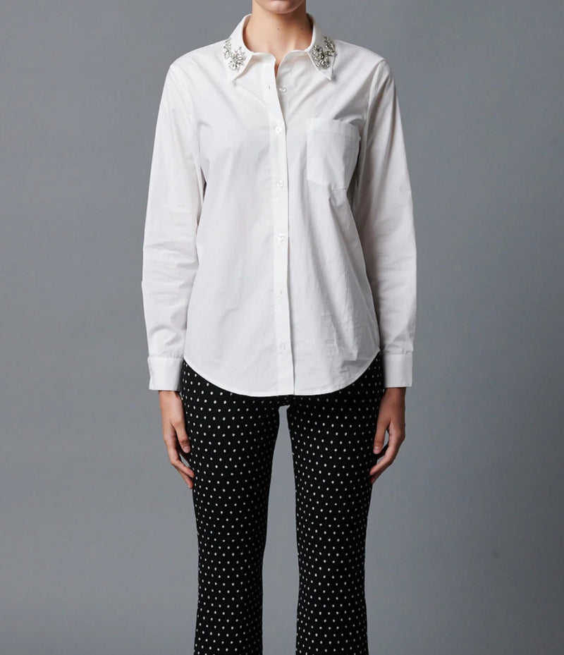 Le Superbe Superstar Boyfriend Shirt - White