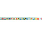 Harding Lane Nautical Flag Needlepoint Belt - Mint