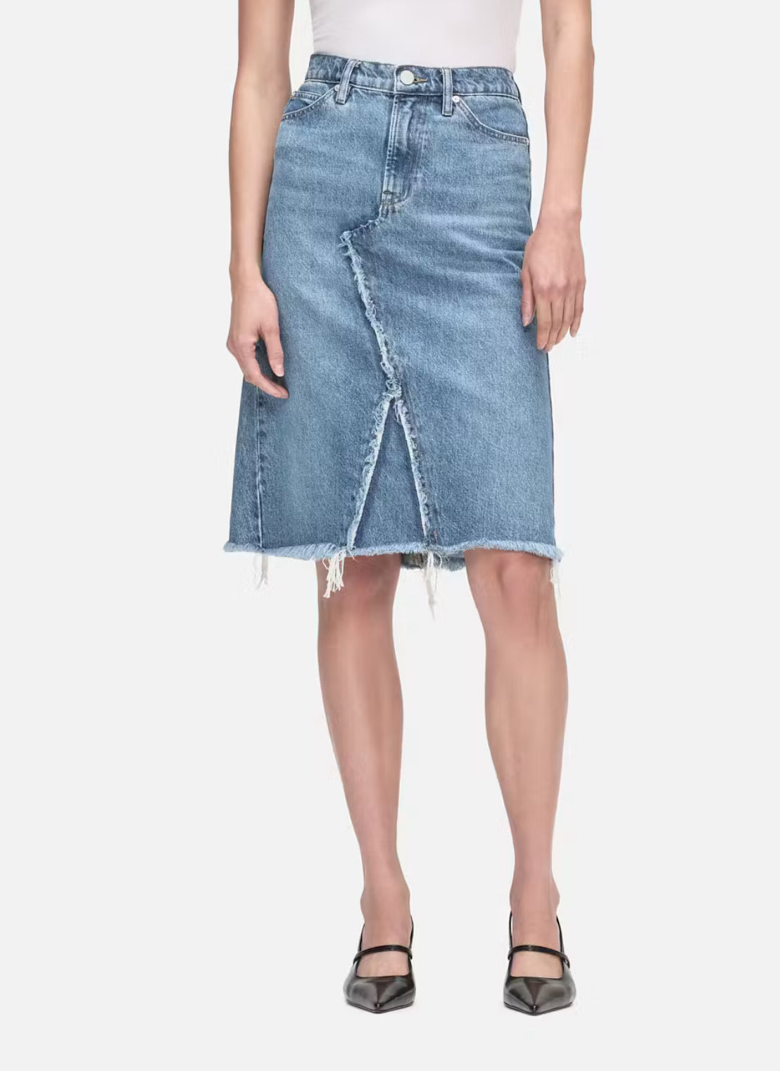 Frame Rigid Denim Skirt - Mabel