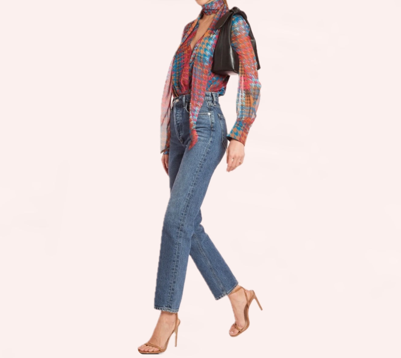 Amanda Uprichard Kingsley Print Bronte Bodysuit