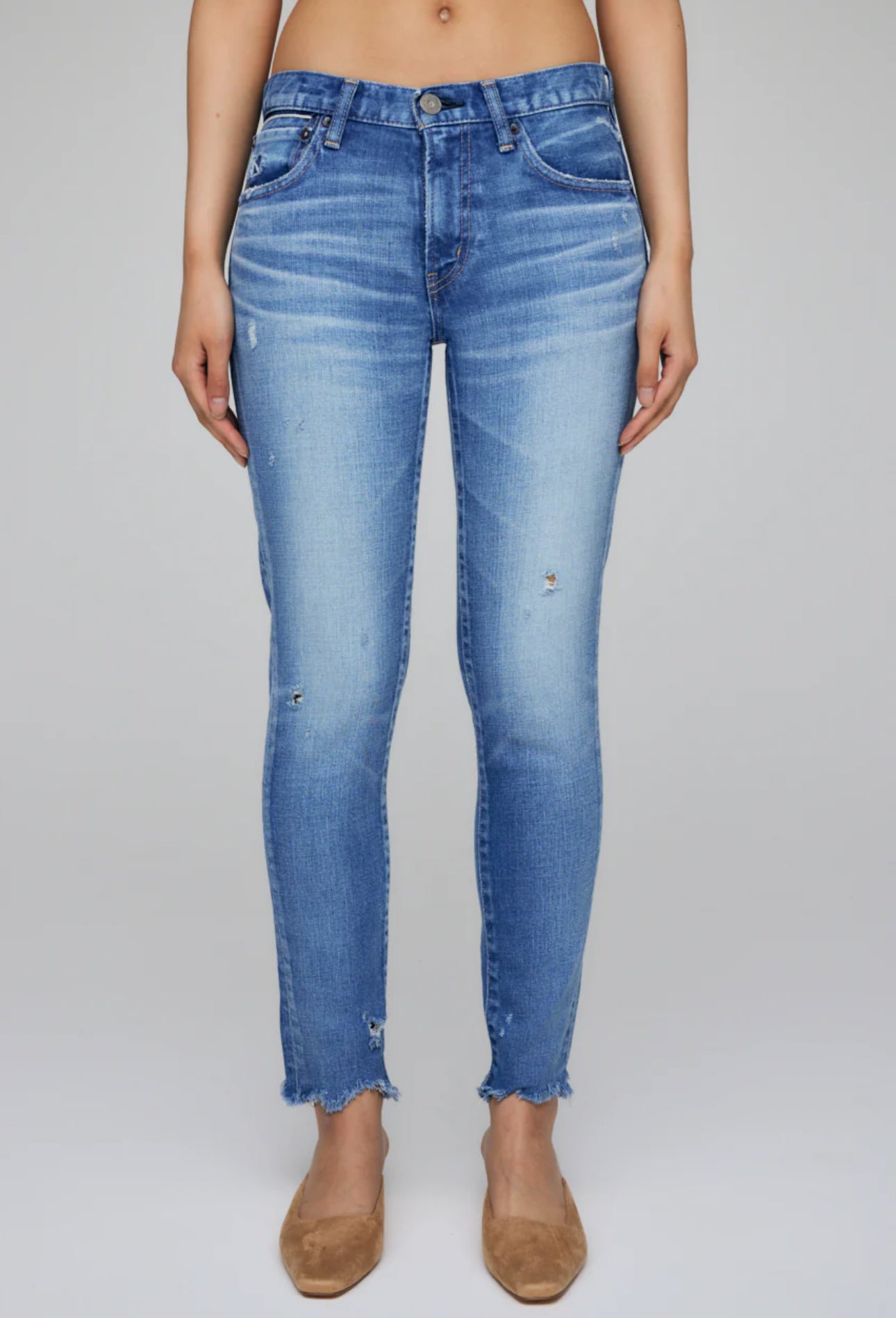 Moussy Vintage Diana Skinny Jeans - Light Blue