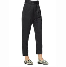 Michelle Mason Paperbag Trouser - Black