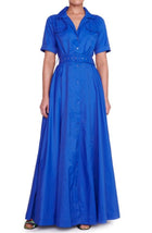 STAUD Millie Maxi Dress - Lapis