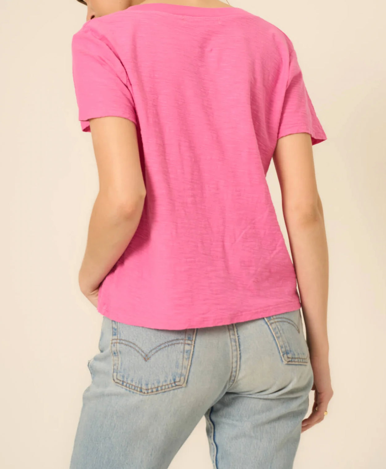 Project Social Plata Notched Tee - Love Potion Pink