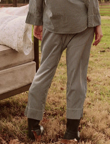 The Great. The Pajama Pant - Horizon Stripe