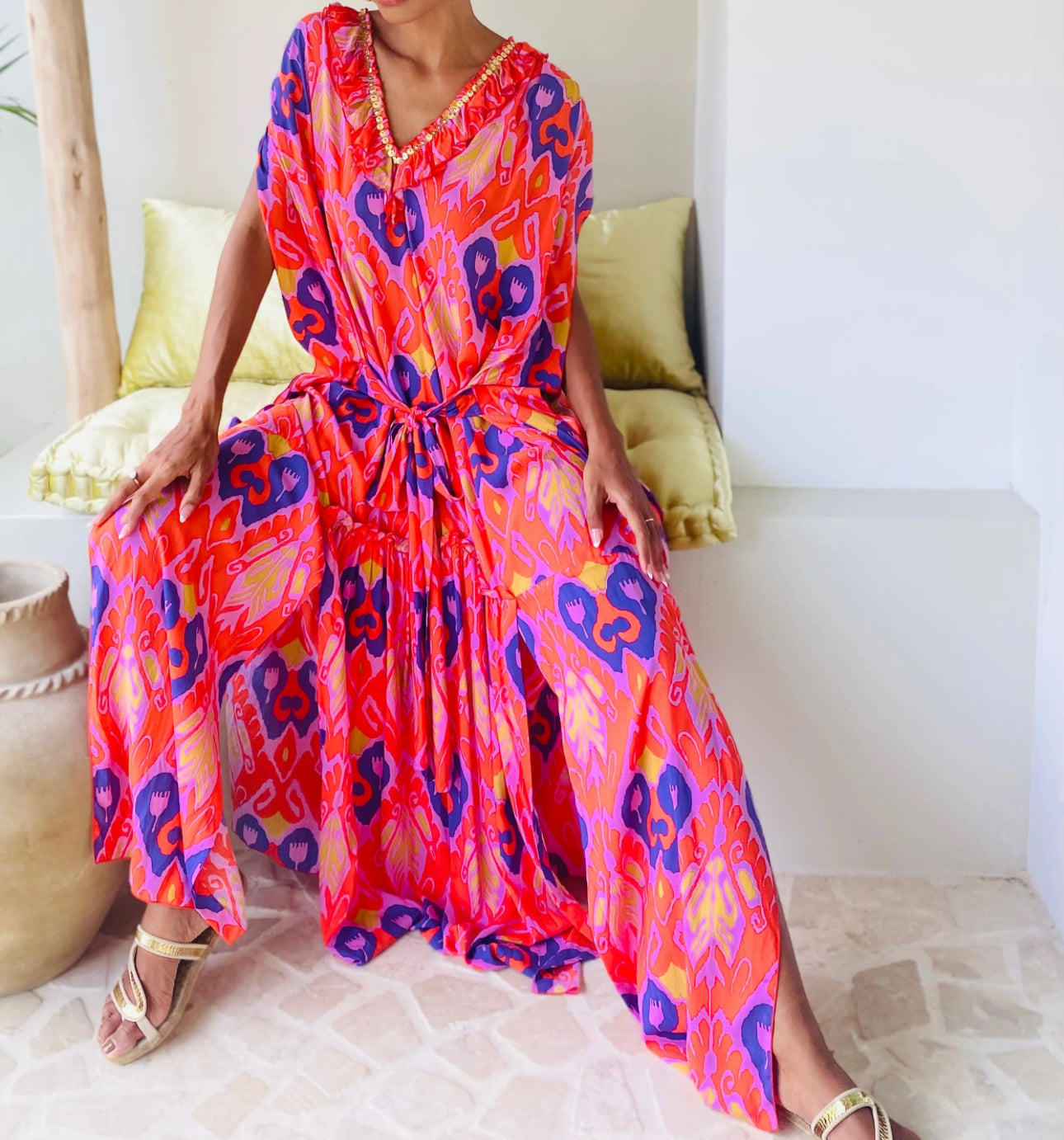 Feather & Find Venus Kaftan - Superpower