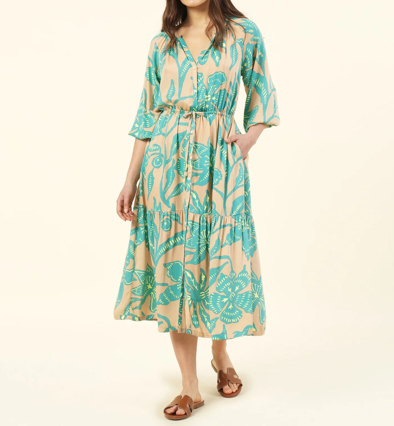 Omika Emerson Midi Dress - Lia Tropic