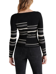 Steve Madden Joanne Sweater - Black Multi
