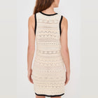 La Ligne Mallory Dress - Cream/Black