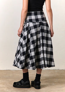 NSF Coleen Plaid Skirt