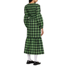 GANNI Check Dress - Pea Pod