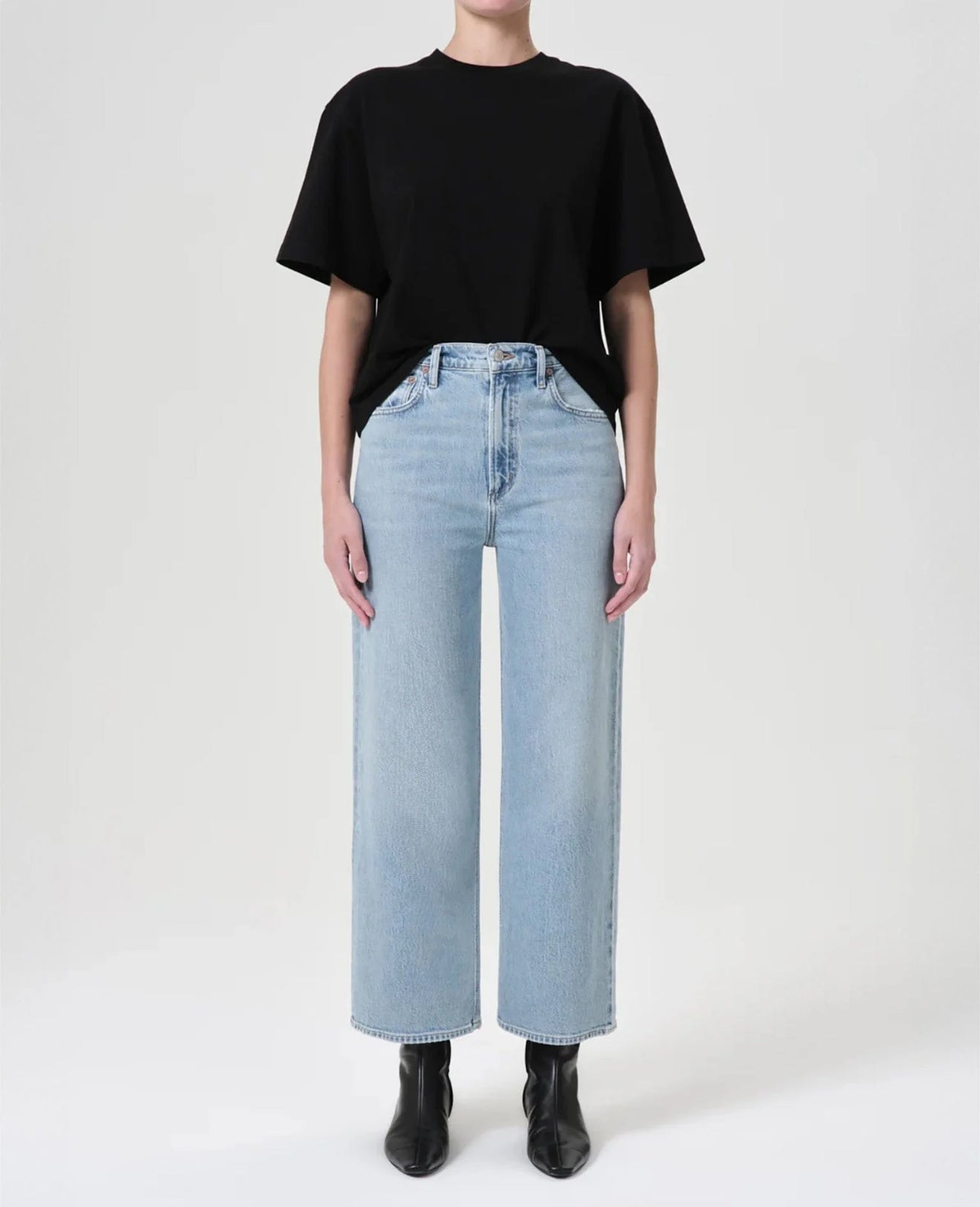 AGOLDE Ren High Rise Wide Leg - Groove