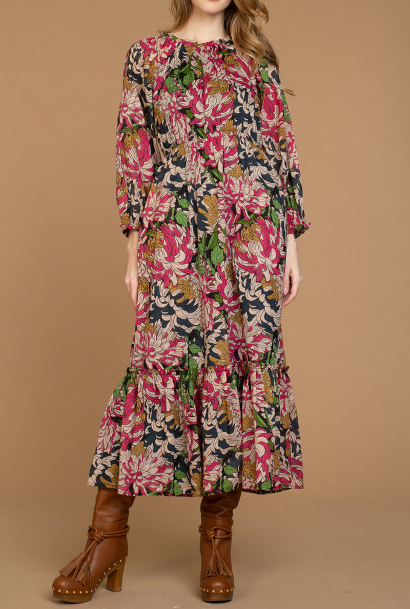 Olivia James Harper Dress - Peony