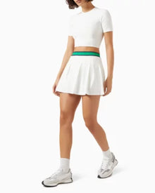 The Upside Topspin Kim Tee - White
