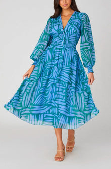 Shoshanna Harlan Dress - Blue Multi