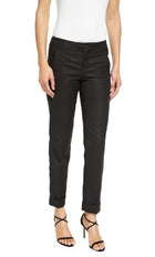 ATM Stretch Sparkle Classic Slim Pants - Black