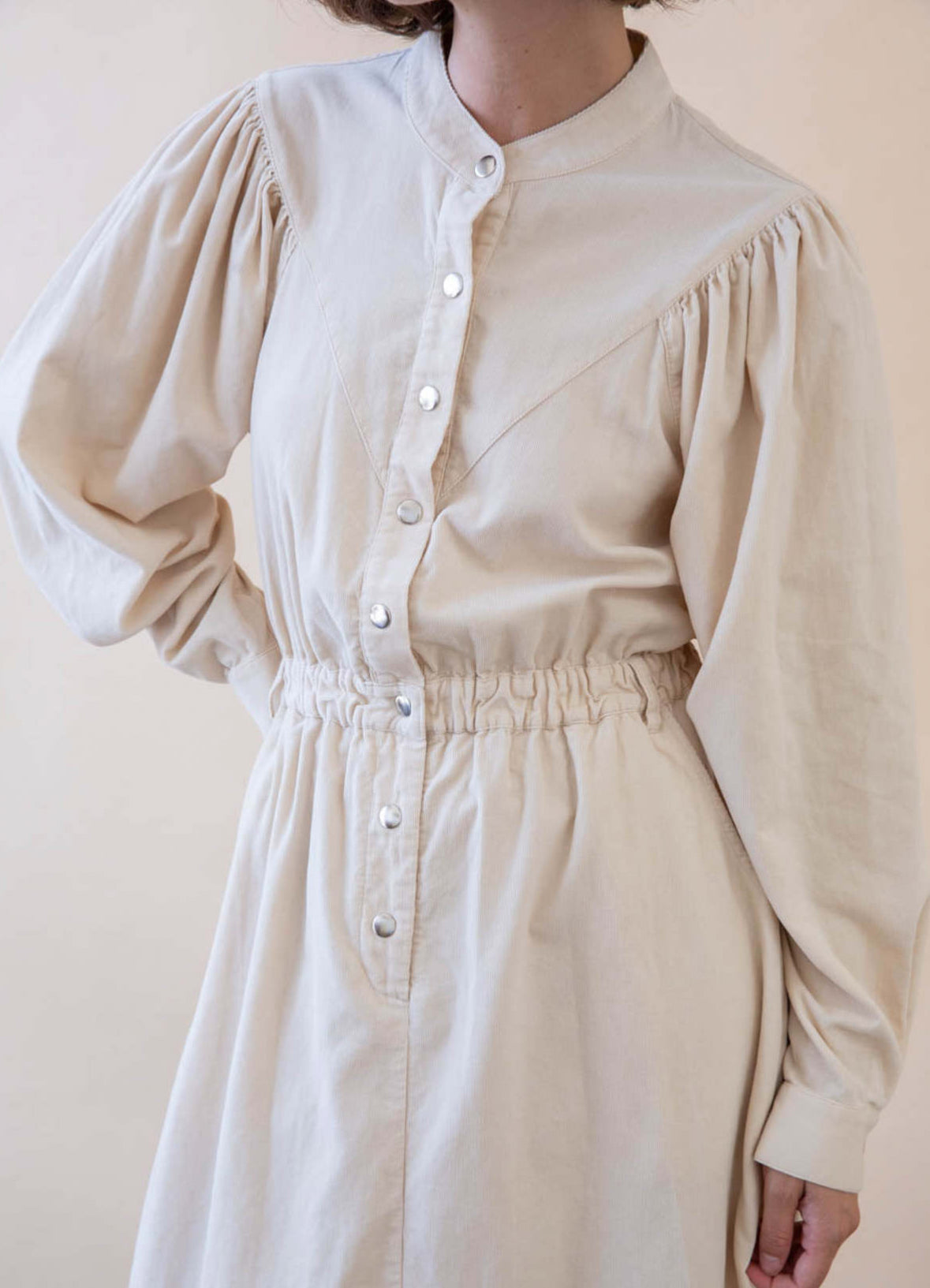 Xirena Audrey Cord Dress - Cream