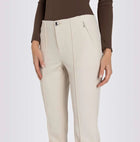 MAC Anna New Zip Pants - Ivory