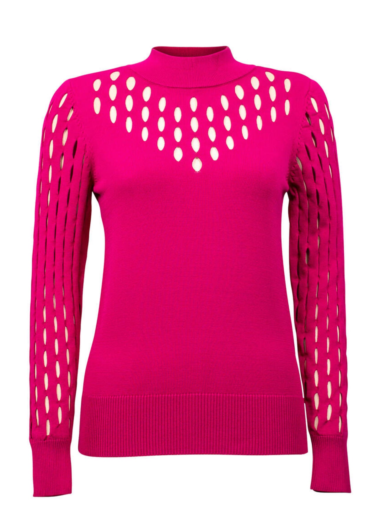 Joseph Ribkoff Cut Out Knit Top