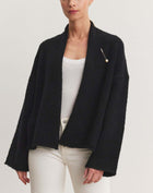 Velvet by Graham & Spencer Chanson Cardigan - Black