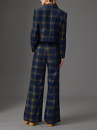 Gilner Farrar Oaklyn Pant - Blue Plaid