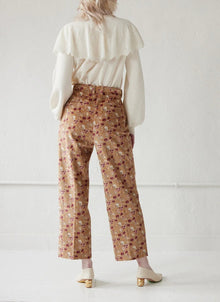 Christine Alcalay Piper Pant - Italian Floral Velvet