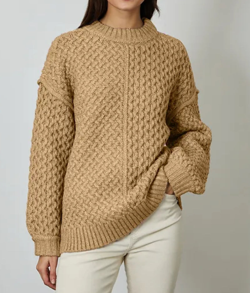 dh New York Hannah Ember Sweater - Wheat