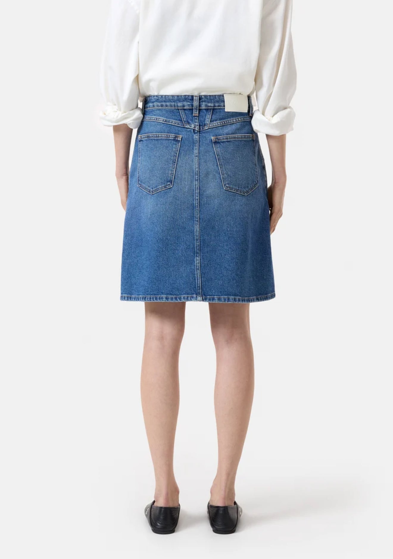 Closed Denim Skirt Stover-X - Mid Blue