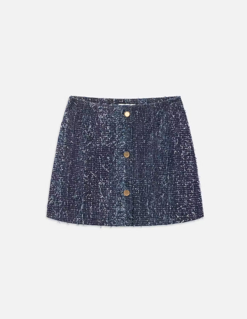 Frame Denim Boucle Skirt - Magic