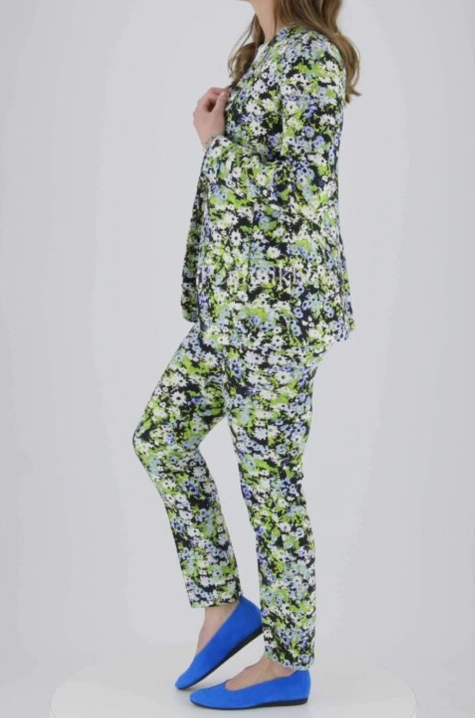 Marc Cain Floral Print Trousers