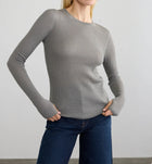 Margaret O'Leary Waffle Crew - Gunmetal