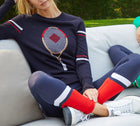 L'Etoile Sport Performance Legging - Navy/Red
