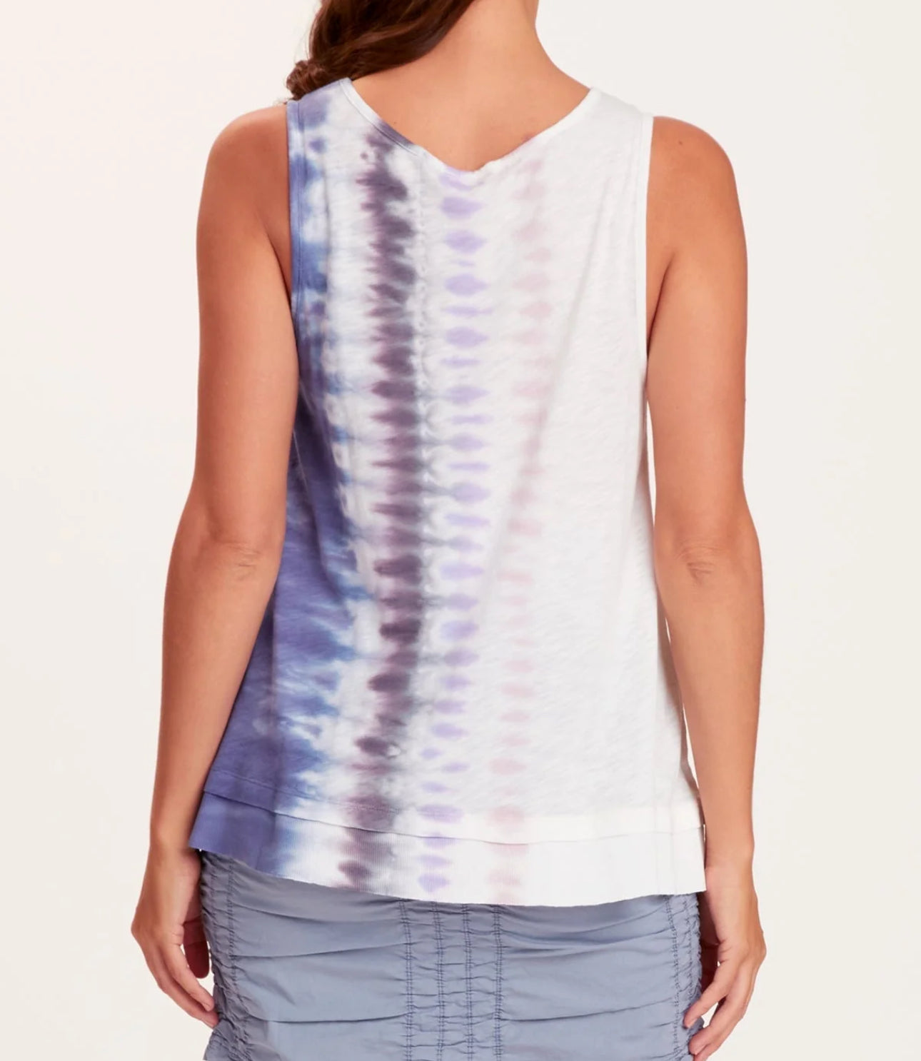 XCVI Wearables Philo Tank - Prismatic Wash Jewels