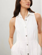 DL1961 Daphne Denim Dress - White