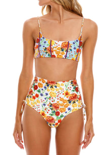 Agua Bendita Bouk Print Aya Hope Bikini Set