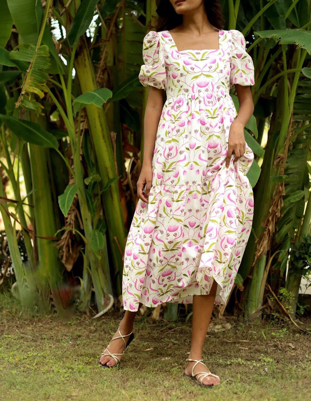 Beyond by Vera 1919 Estella Dress - Mangrove Pink