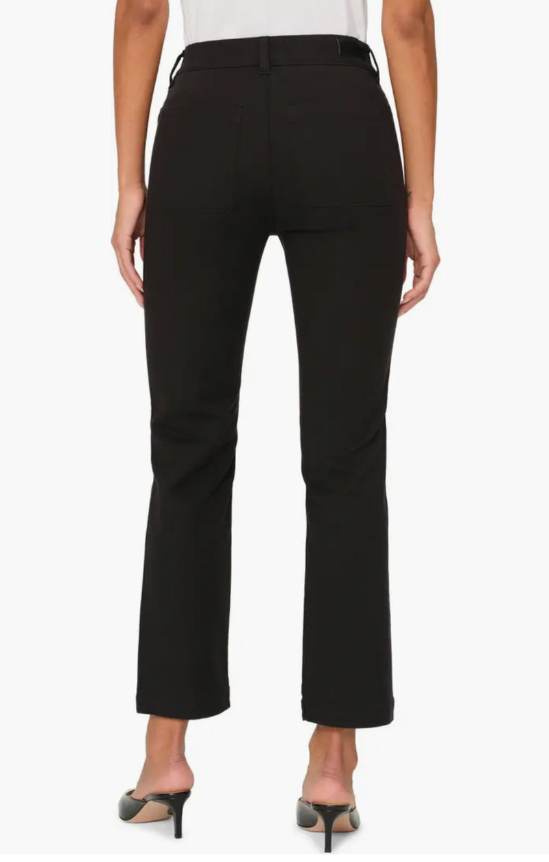 DL1961 Mara Instasculpt Mid Rise Ankle Straight Leg Jean - Black Onyx Dynamic